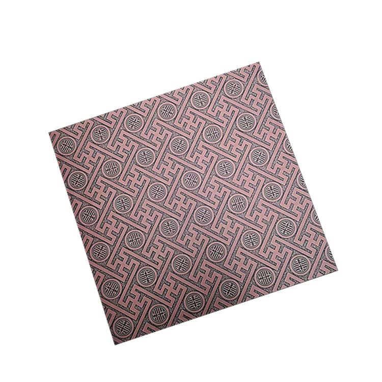 玫瑰紅不銹鋼花紋板 玫瑰紅不銹鋼花紋板