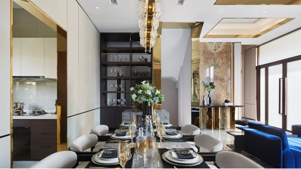 不銹鋼線條輕奢別墅，這才是品質(zhì)