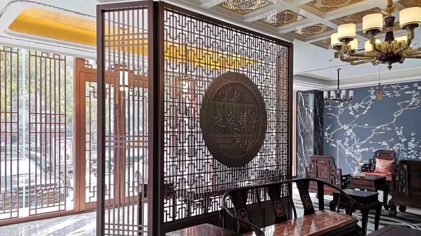 不銹鋼屏風(fēng)運用場景